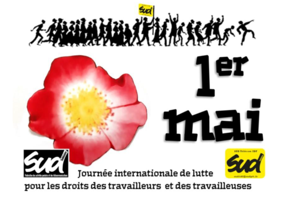 Décla SUD au CSE DO IDF : 1er mai férié-chômé / scandale cession Globecast 