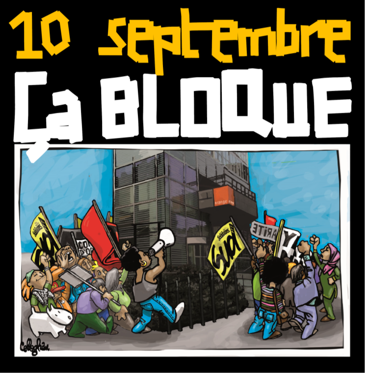 Grève et manifestations mercredi 10 septembre