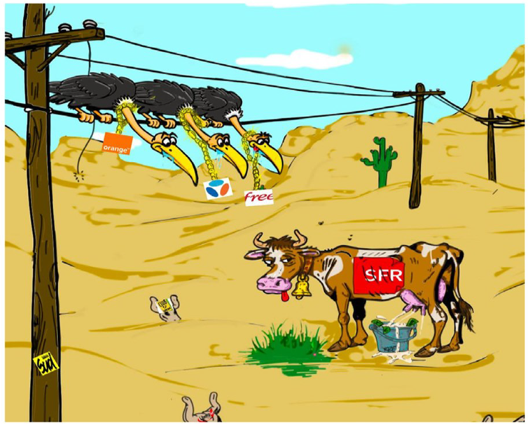 Démantèlement en cours du second opérateur de téléphonie français / SFR